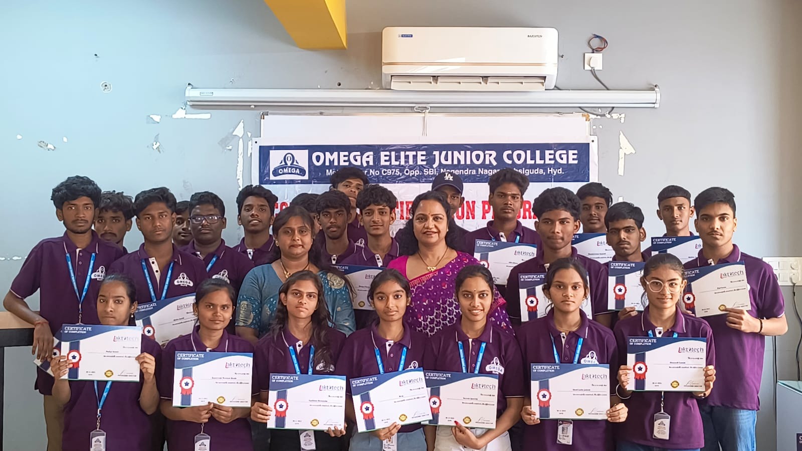 MS Office Computer Certificate Course Completion