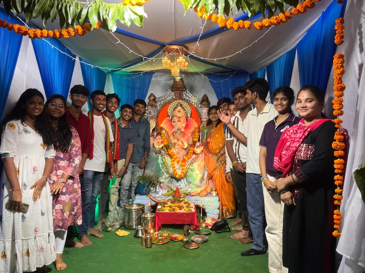 Ganesha's Blessings: Vinayaka Chaturthi Celebrations
