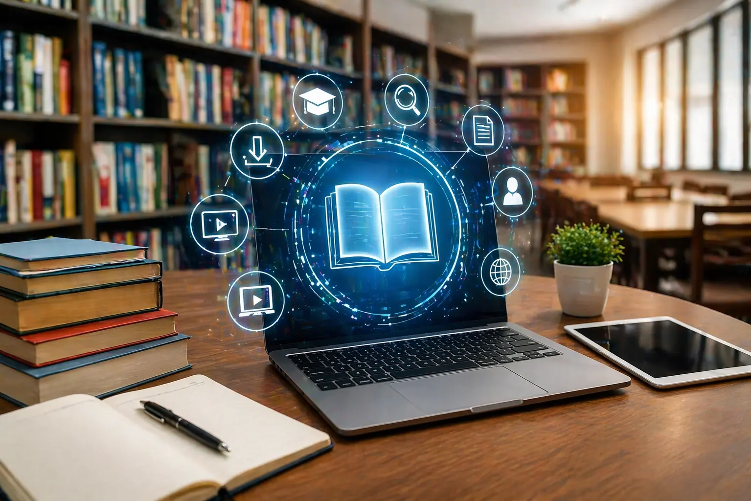 Digital Library at Omega Elite Junior College